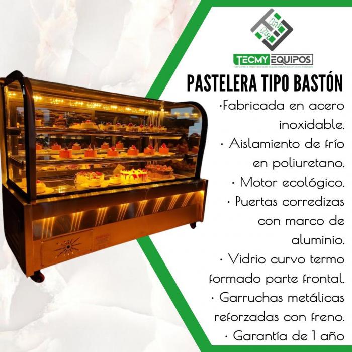 pastelera tipo bastón